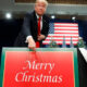 In Christmas Letter, Trump Thanks Christian Soldiers, Slams Red Trees